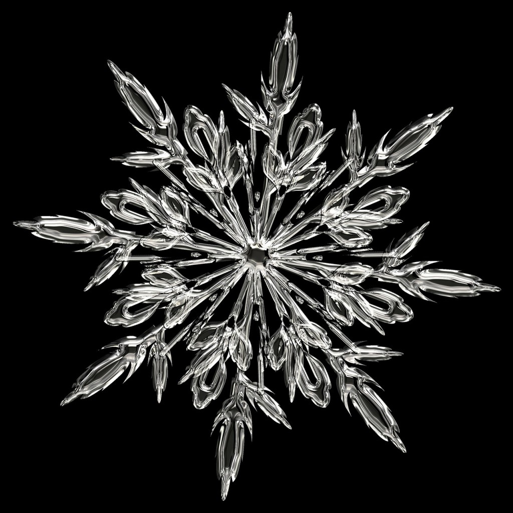 雪の結晶を簡単に見る方法 みなみのブログ